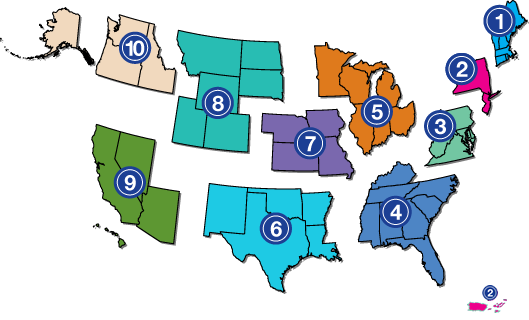 10 ADA regional centers