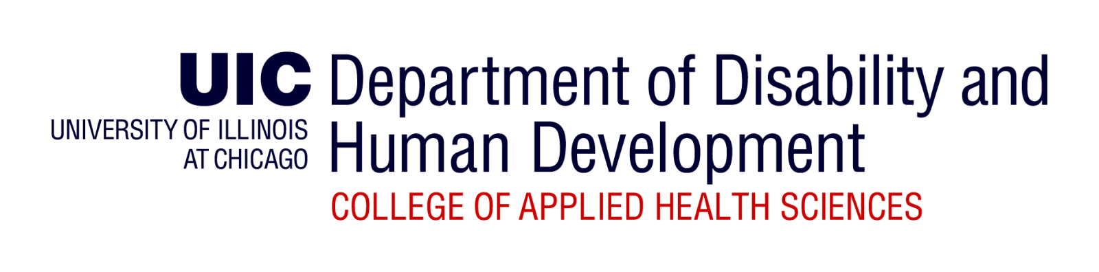 University of Illinois at Chicago, Department of Disability and Human Development, College of Applied Health Sciences