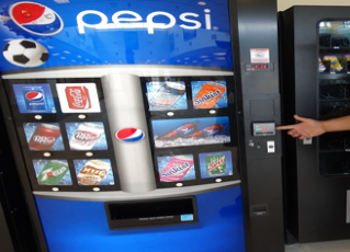 We worked with our vendor to bring in vending machines that were accessible and no more than 48" to the highest control or operable part.