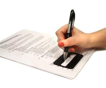 demonstration of signature guide